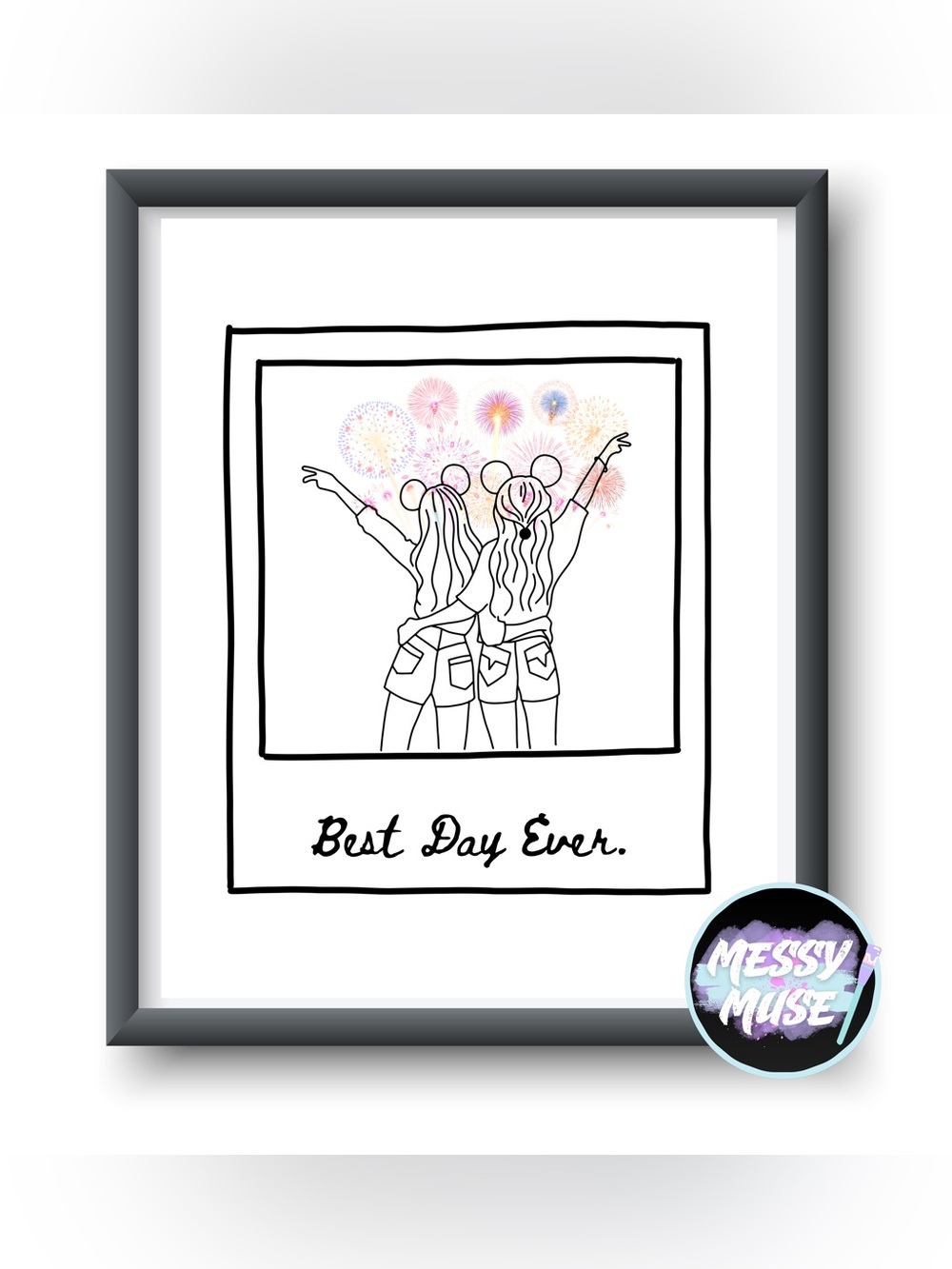 8.5x11 Wall Art Print | Handmade Home Decor | Ready to Frame Art Print